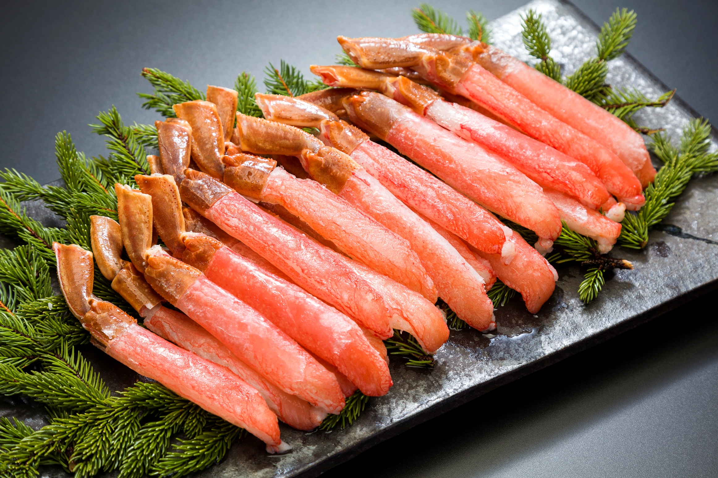 【送料込】本ずわい蟹　棒ポーション　500g　15～20本　×2パック
