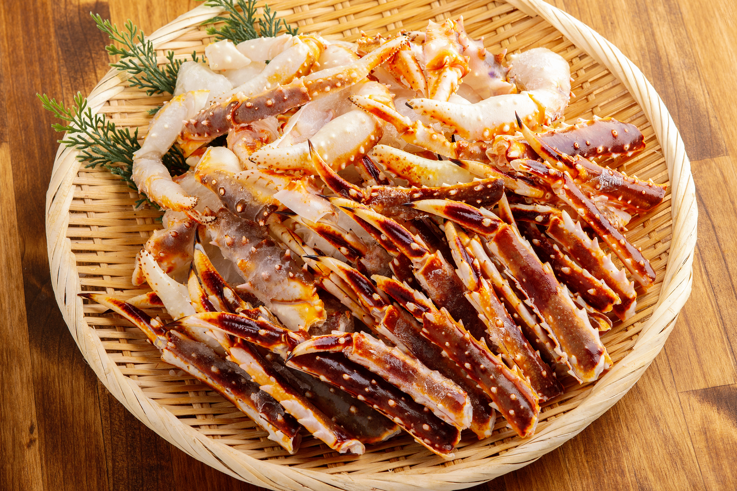 北海道産　生冷たらば蟹　カット済み　1kg